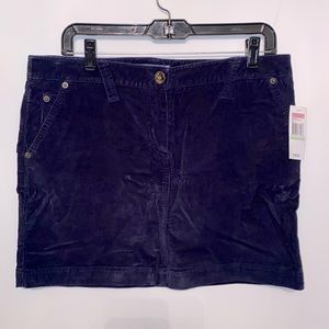 Vineyard Vines corduroy navy skirt - BNWT - size 8